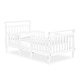 preview thumbnail 1 of 5, Dream On Me Emma White 3-in-1 Convertible Toddler Bed White - Toddler