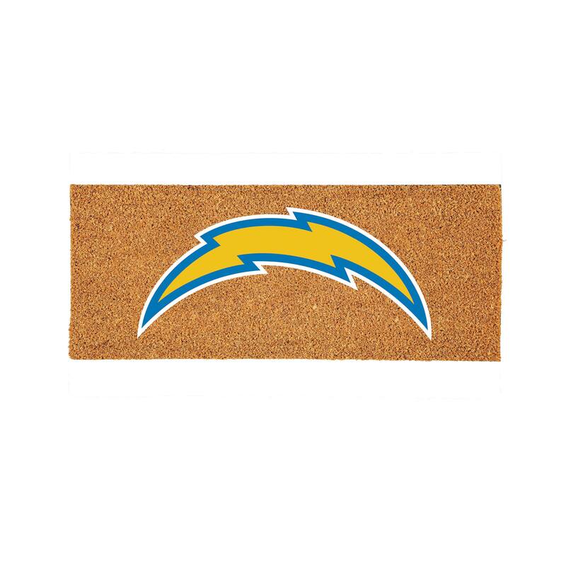 Los Angeles Chargers Full Color Indoor/Outdoor Coir Mat