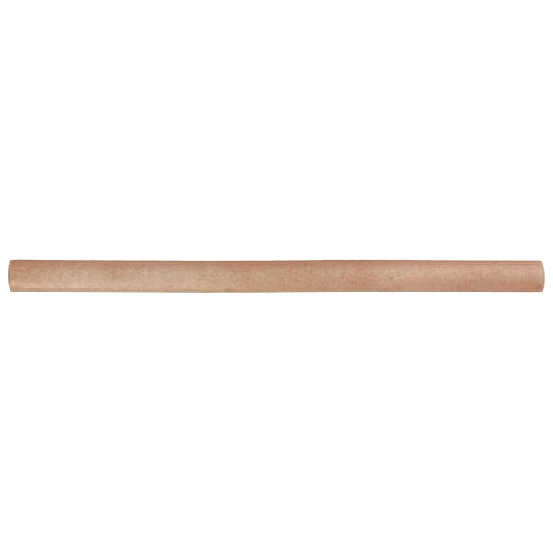 Merola Tile Coco Demi-Bullnose Matte Orchard Pink 1/2" x 7-7/8" Ceramic Wall Trim - (1 Tile) - (1 Tile)