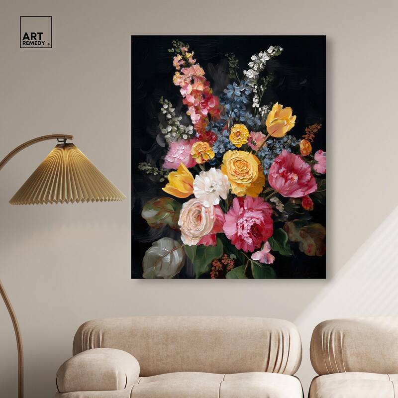 Garden Richness I Canvas by Art Remedy, Gallery Wrapped