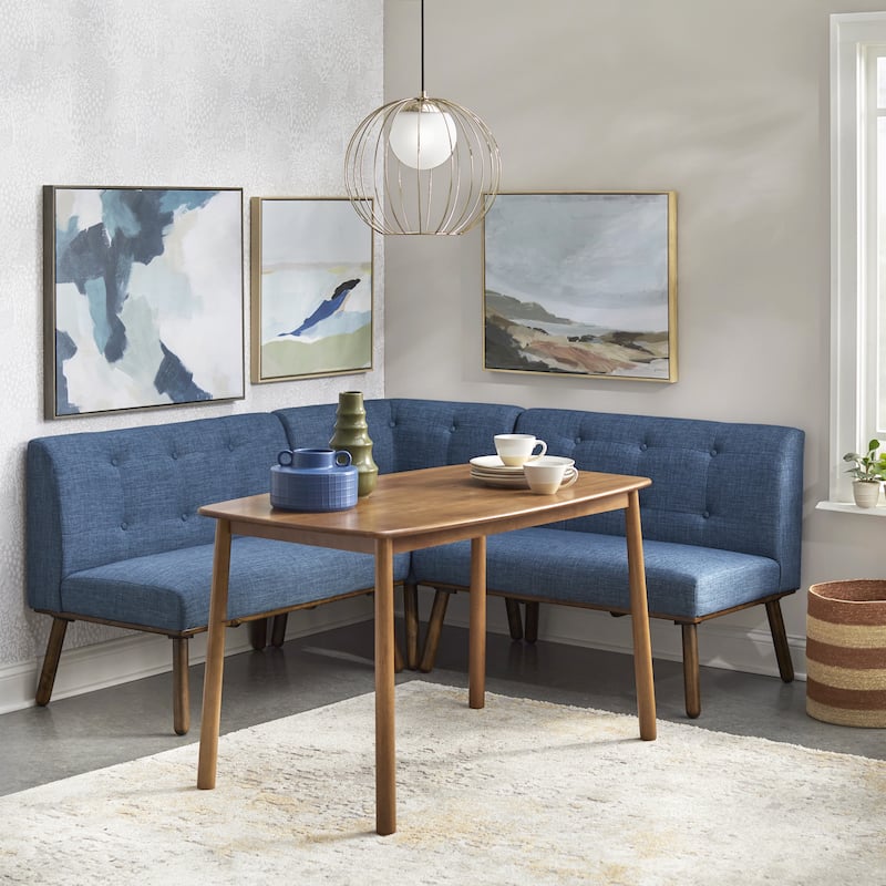 Simple Living Playmate 4-piece Nook Dining Set - Blue