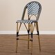 preview thumbnail 17 of 15, Indoor and Outdoor Stackable Bar Stool by Baxton Studio