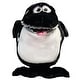 preview thumbnail 1 of 3, Tummy Stuffers: Shark -Kids Happy Soft Animal Character Companion Black/White