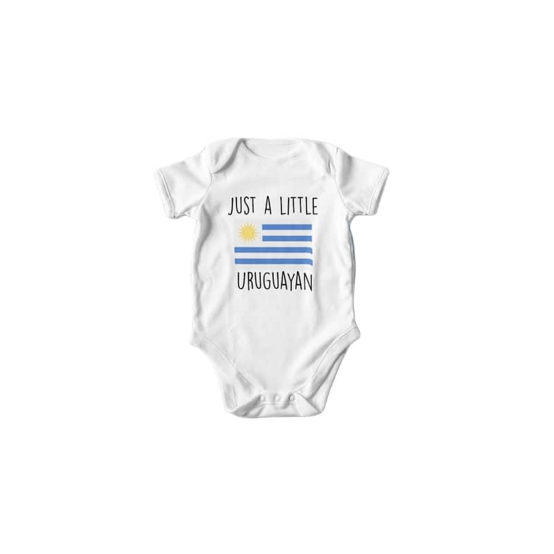 Uruguay - Baby Boy Girl Clothes Infant Bodysuit Funny Cute Newborn - Blue - 0-3M