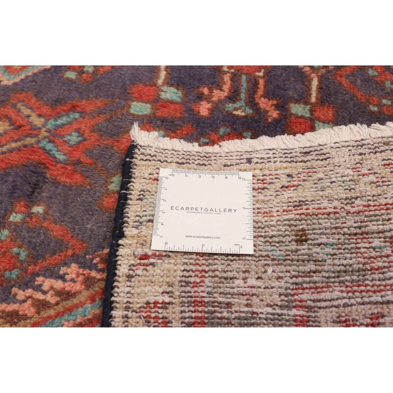 ECARPETGALLERY Hand-knotted Andelz Navy Wool Rug - 3'8 x 7'0