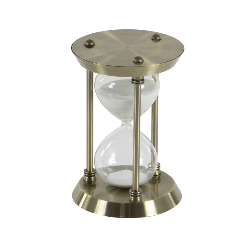 Brass Metal Hourglass Sand Timer