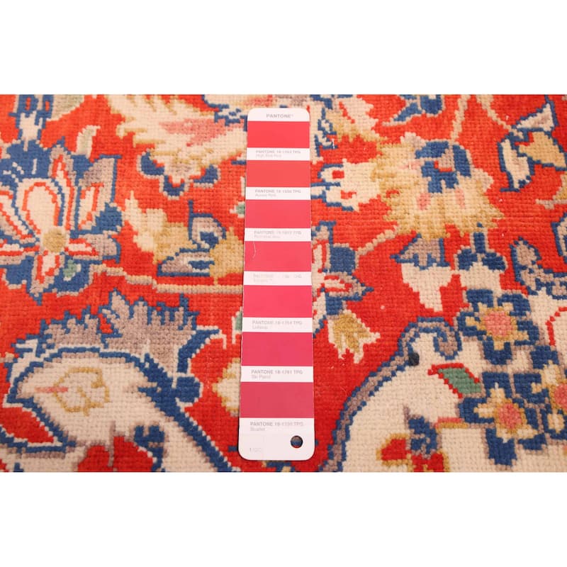 ECARPETGALLERY Hand-knotted Antalya Vintage Red Wool Rug - 7'9 x 11'10