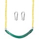 preview thumbnail 20 of 21, Heavy Duty Swing Seat with 66” Chain for Kids Outdoor Play, Pack of 1 Green