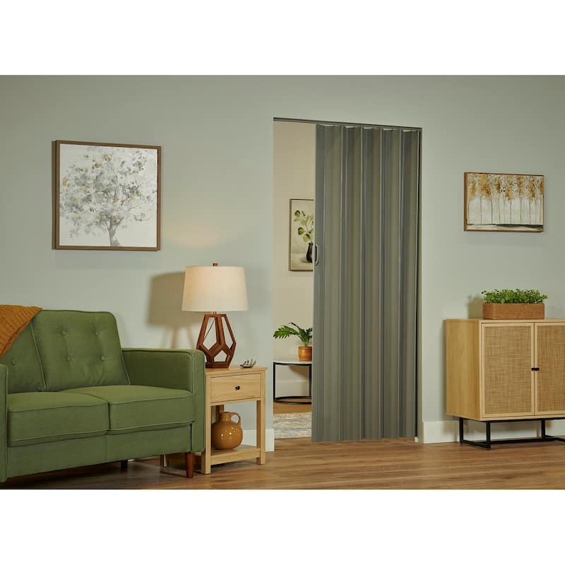 Spectrum Sienna Grey PVC 48-inch Folding Door