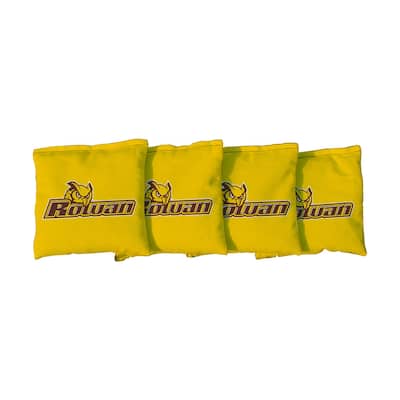 Rowan Yellow Cornhole Bags
