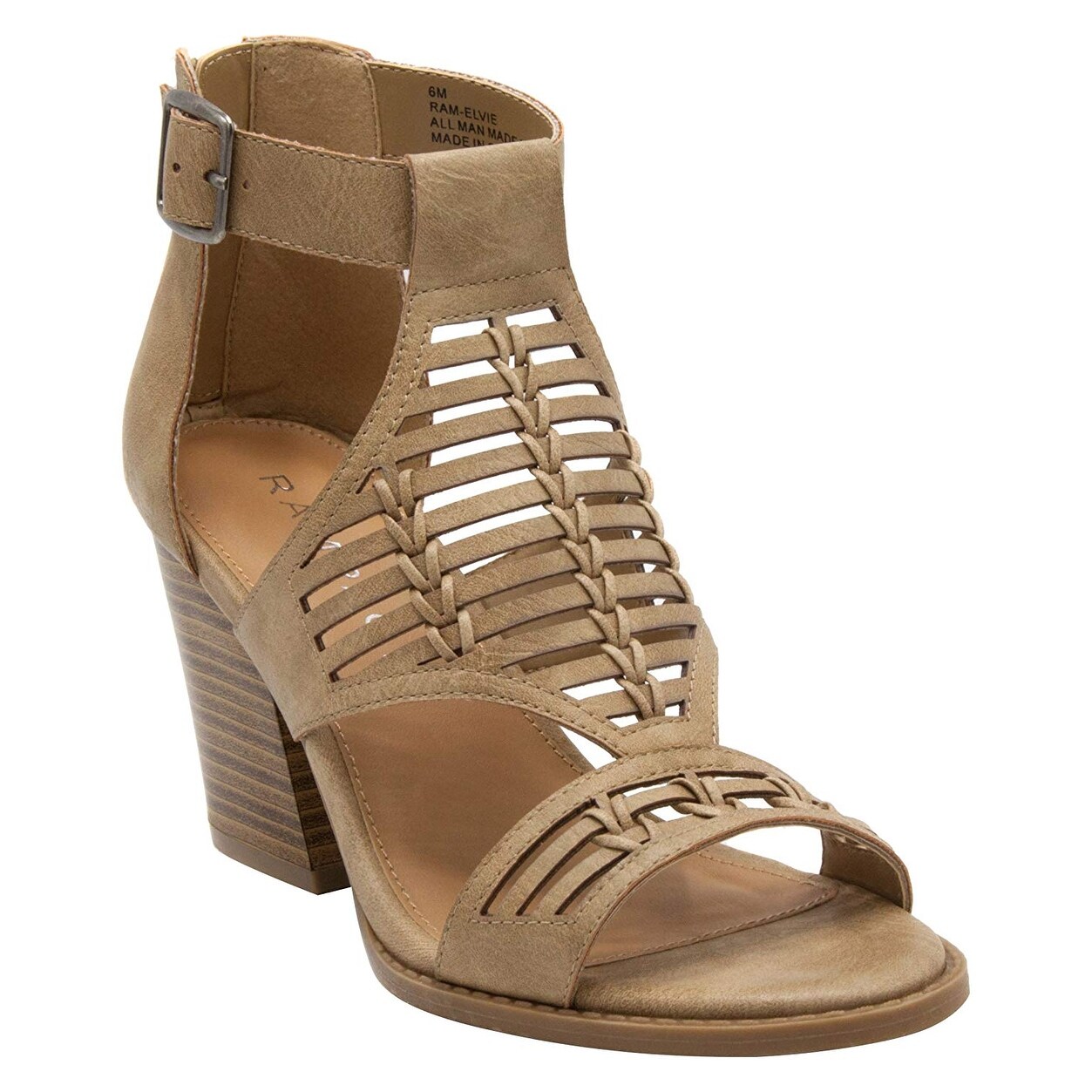 rampage strappy flats