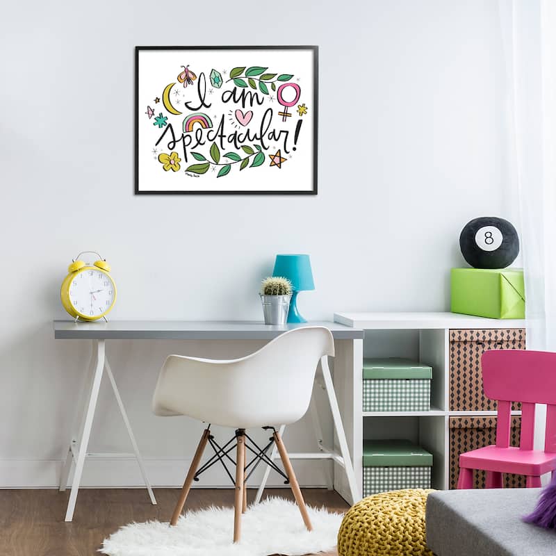 Stupell Motivational I Am Spectacular Framed Giclee Art Design By Mandy Ford Art + Illustration