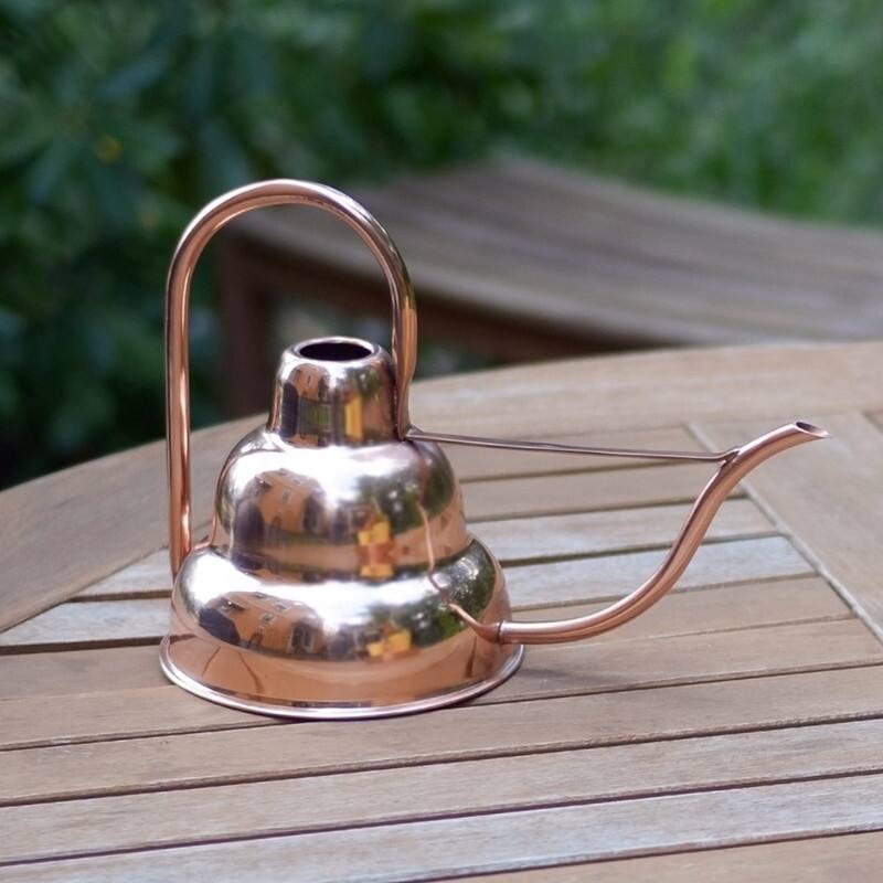 Achla Designs Brass Watering Can, Antique Finish