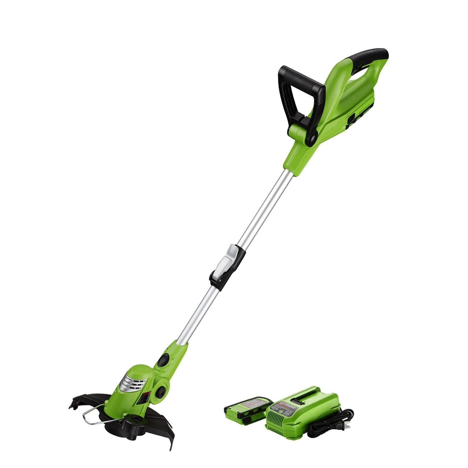 Shop Best Partner Light Weight Cordless String Trimmer Edger 18v Lithium Lon 10 Inch Auto Single Line Feed Overstock 30646565