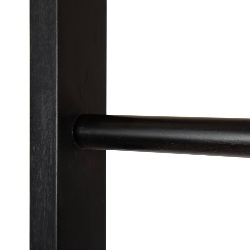 Kate and Laurel Lowry Wood Ladder Shelf - 18x14x58