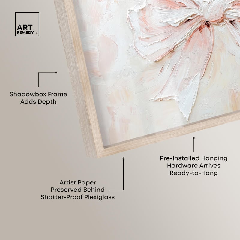 Relief Ribbons Shadowbox by Art Remedy