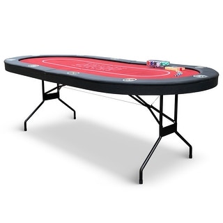 Hathaway Fourth Street Folding Texas Holdem' Table