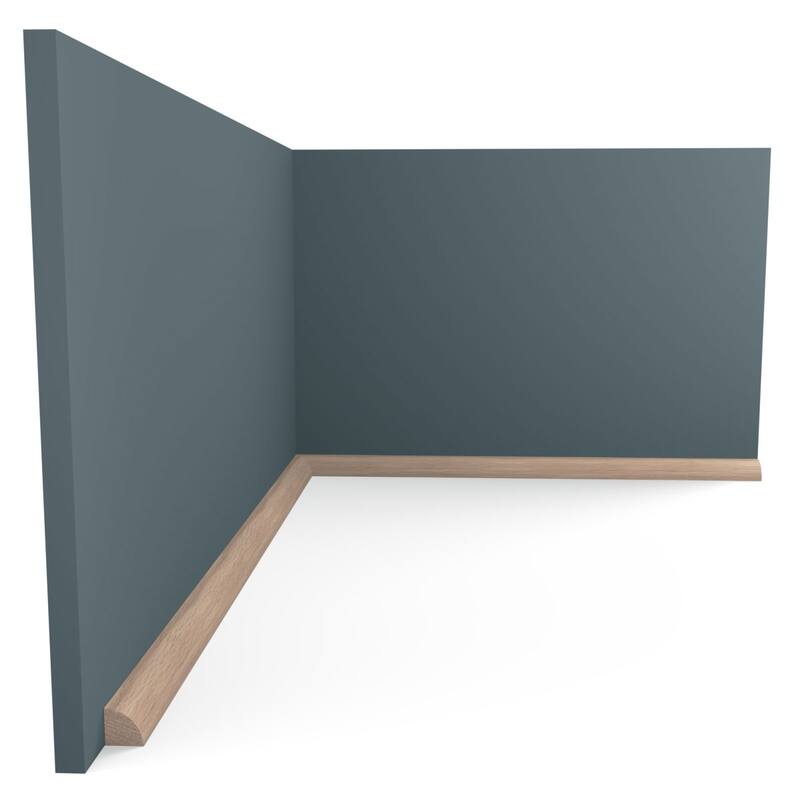 WM108: 1/2-in D x 1/2-in W x 96-in L Americraft Finger-Joint Pine Quarter Round