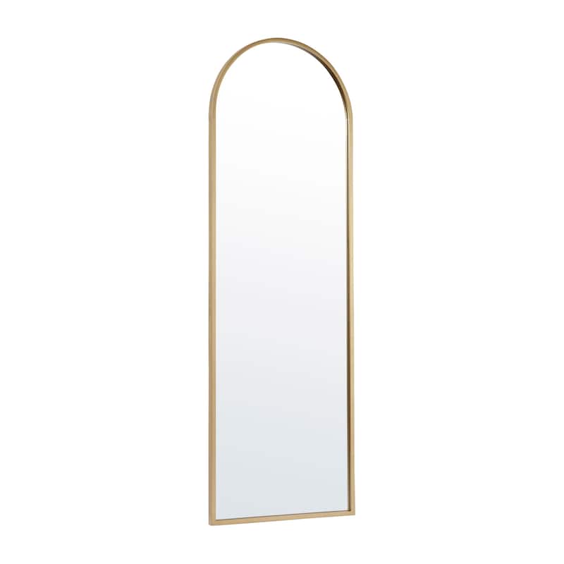 James Allan FFMIR90750 Mila 22"W x 65"H Arched Beveled Metal Framed
