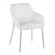 Option White Faux Leather