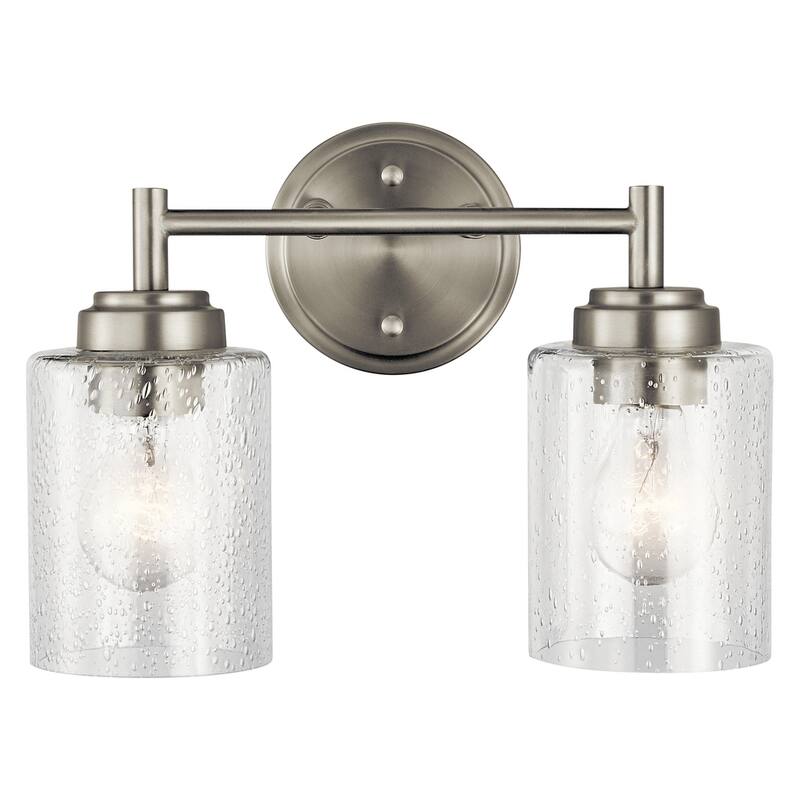 Kichler Lighting Winslow 2-light Brushed Nickel Bath Vanity Light
