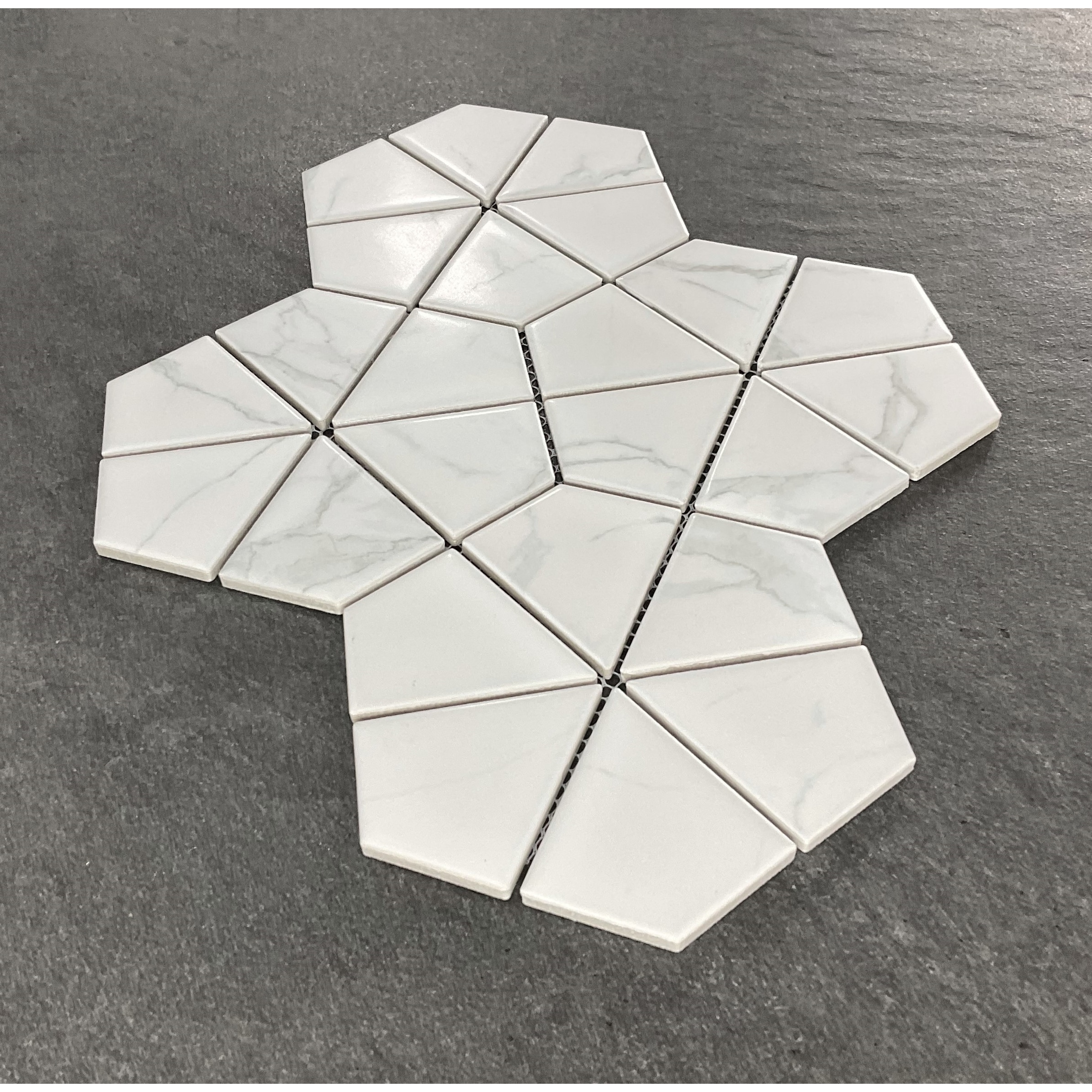 Porcelain-White-Diamond-Mosaic