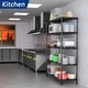 preview thumbnail 15 of 27, 5-Wire Shelving Metal Storage Rack Adjustable Shelves