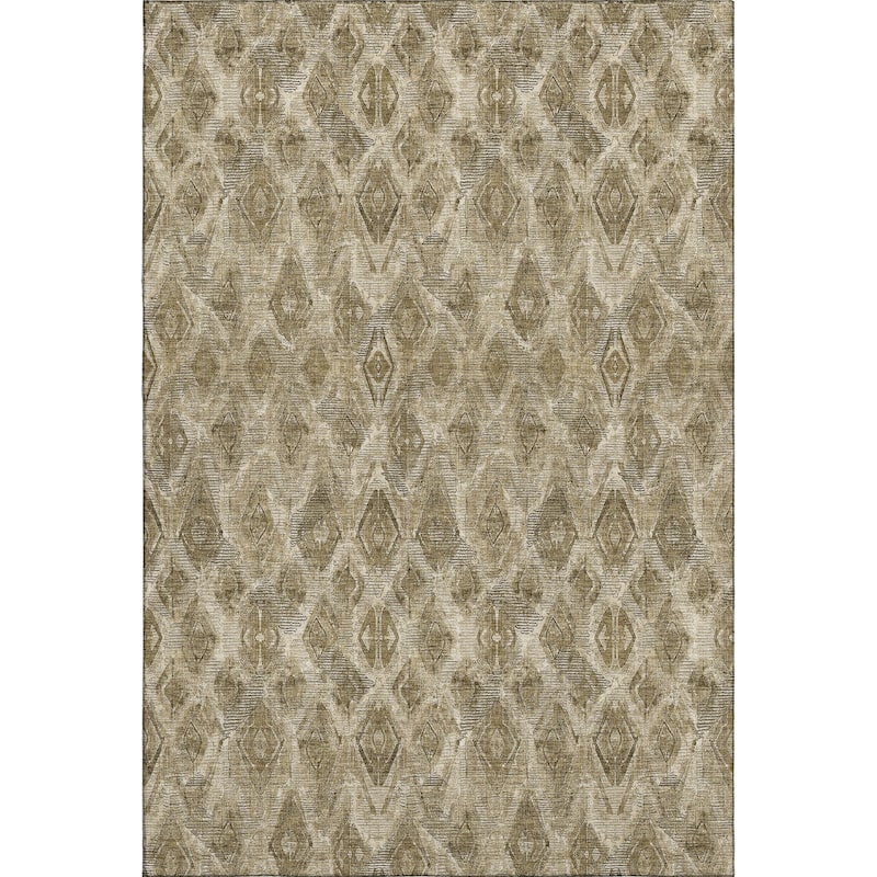 Premium Washable Super Soft Abstract Diamonds Mayfield Rug