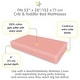 preview thumbnail 23 of 33, BreathableBaby Cotton Percale Fitted Sheet, For 52" x 28"/132 x 71 cm Crib & Toddler Bed Mattress, Solids (2-Pack)