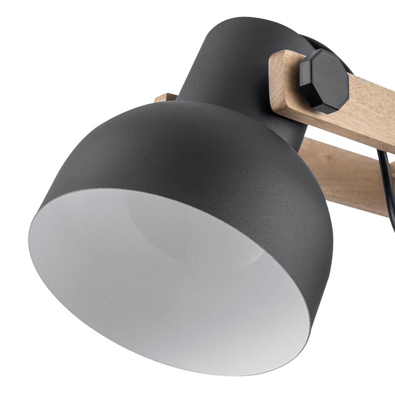 3-Light Industrial Linear Kitchen Island Pendant Light Dome Shades - Dia.32.68-in