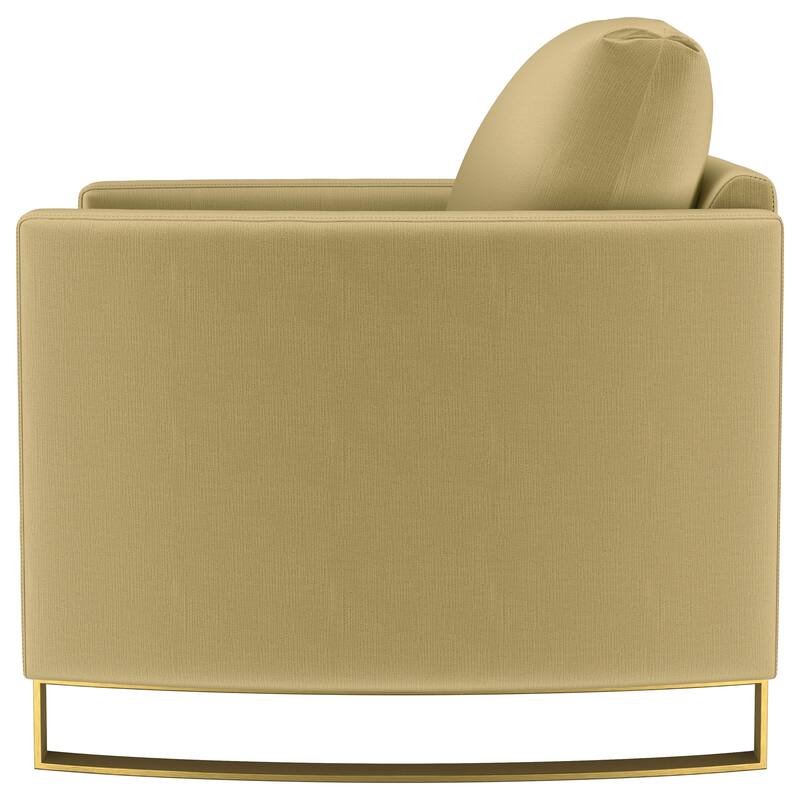 Corliss Upholstered Arched Arm Accent Chair
