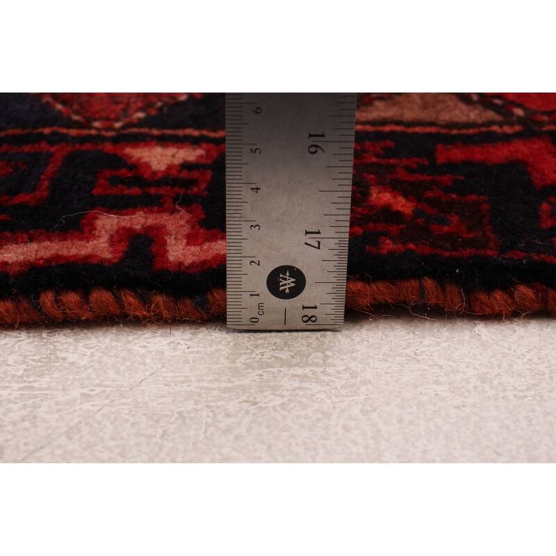 ECARPETGALLERY Hand-knotted Anadol Red Wool Rug - 3'2 x 6'4