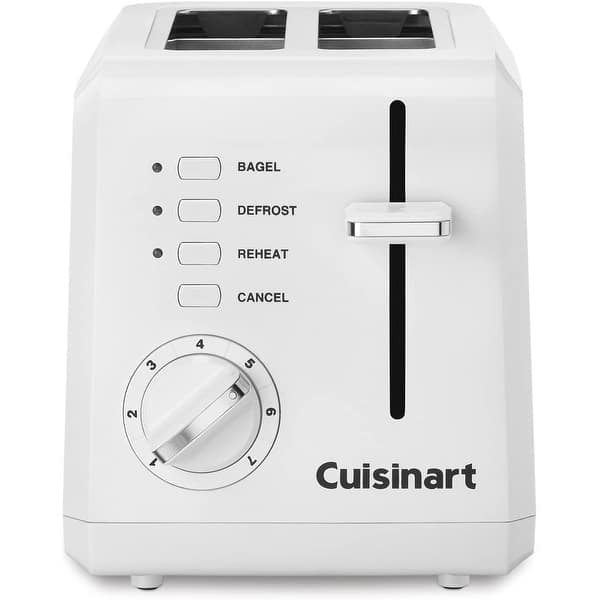 Cuisinart Classic 4-Slice Toaster, Stainless Steel/Black (Factory  Refurbished)