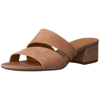 Franco Sarto Womens Tallen Leather Open Toe Casual Slide Orange Size 65 Franco Sarto Womens Tallen Leather Open Toe Casual Slide Orange Size 65