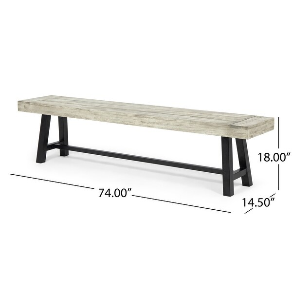 Christopher knight outdoor bench discount