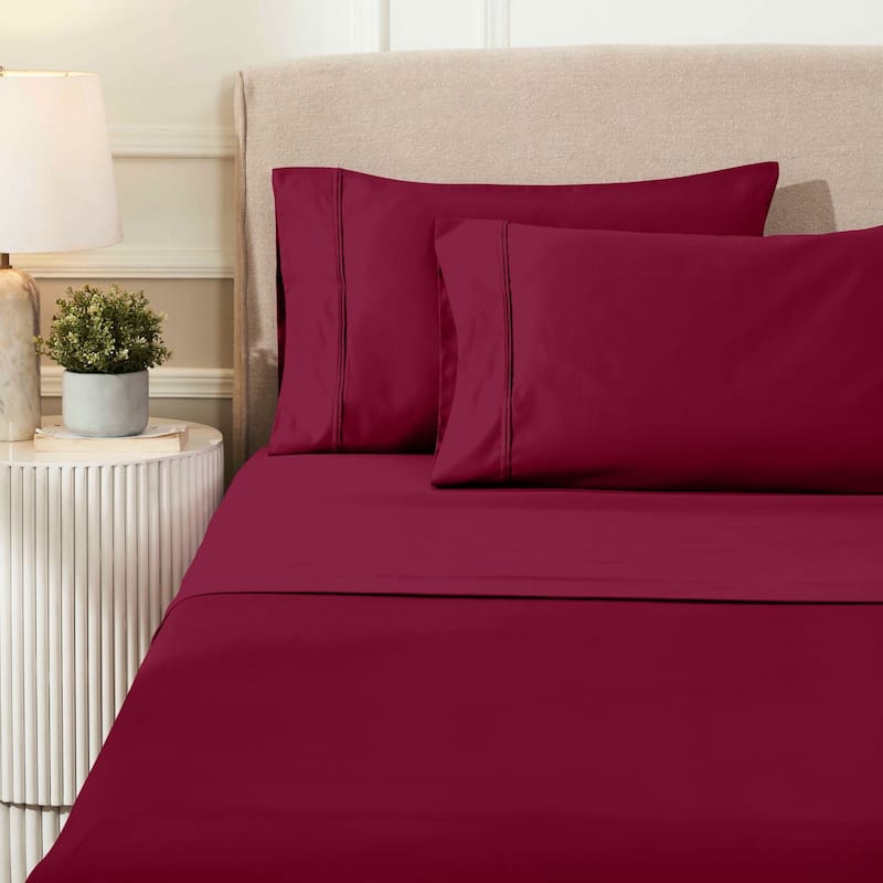 Blue Nile Mills 1200 Thread Count Egyptian Cotton Deep Pocket Sheet Set