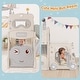 preview thumbnail 2 of 12, Toddler Slide, 9 in 1 Kids Indoor Bus Slide for Toddlers 1-3, Baby Indoor Outdoor Slide Bus Play House Playset Playground