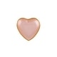 preview thumbnail 1 of 0, Baroque Glass Pink Heart Cocktail Plate