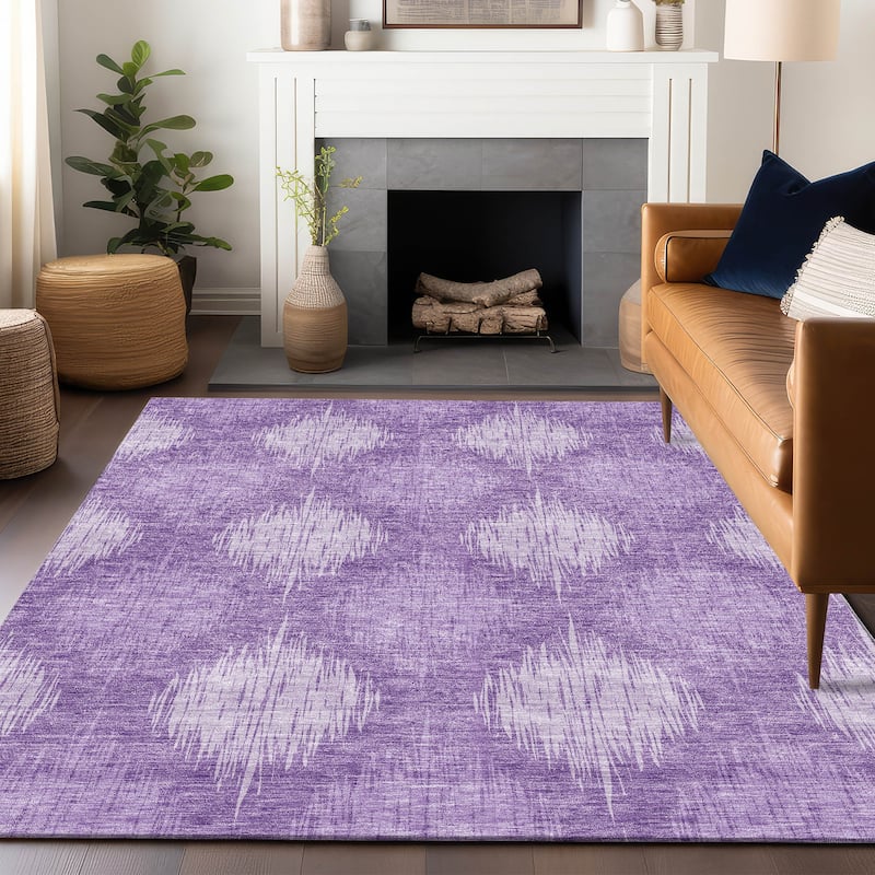 Premium Washable Super Soft Abstract Ombre Mayfield Rug