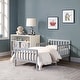 preview thumbnail 21 of 28, Olive & Opie Jax Toddler Bed Light Grey