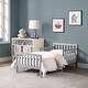 preview thumbnail 1 of 4, Toddler Bed Light Gray suitable for kids'bedroom Light Gray