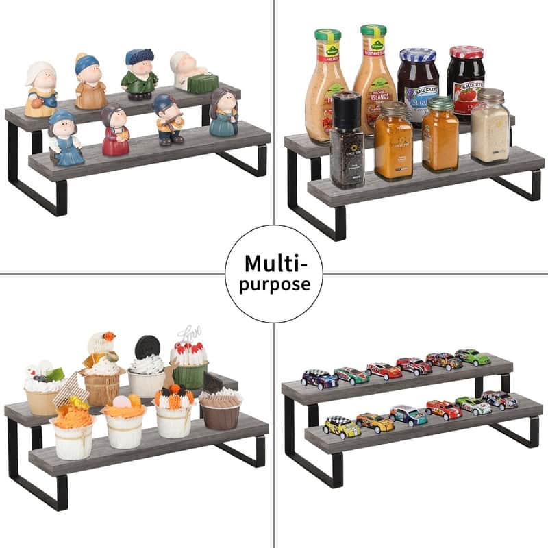 Wooden Display Riser Stand - 13.8 x 6x 4.5 inches