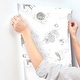 preview thumbnail 4 of 4, Star Wars: Good Night Galaxy Black & White Wallpaper