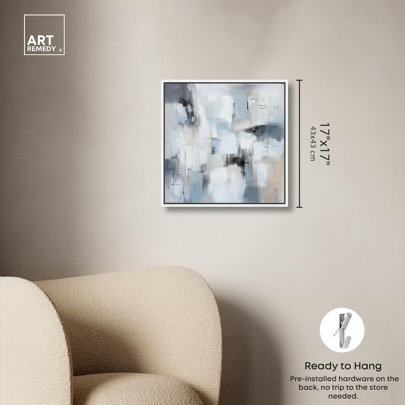 Blue Yonder Canvas by Art Remedy