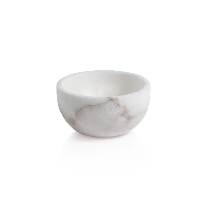 Baltic MultiServe White Alabaster Bowl - 5"