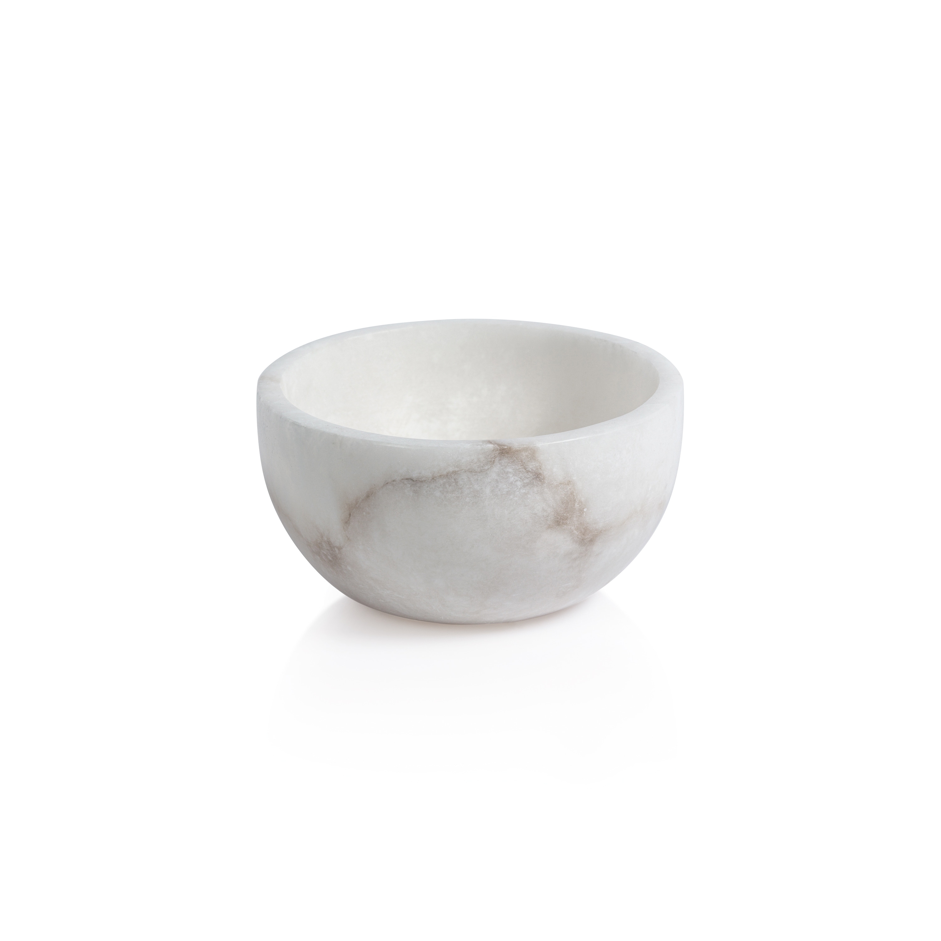 Baltic MultiServe White Alabaster Bowl