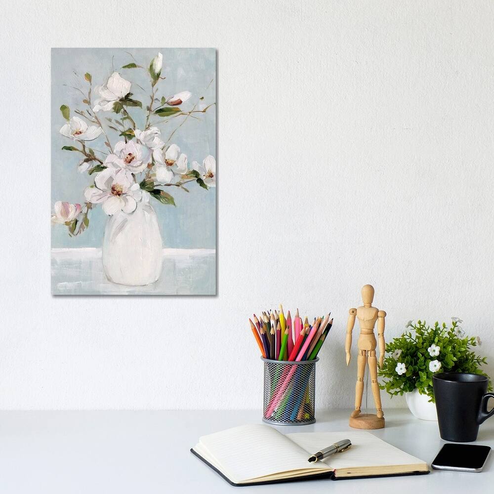 iCanvas "Magnolia Charm" by Sally Swatland Canvas Print