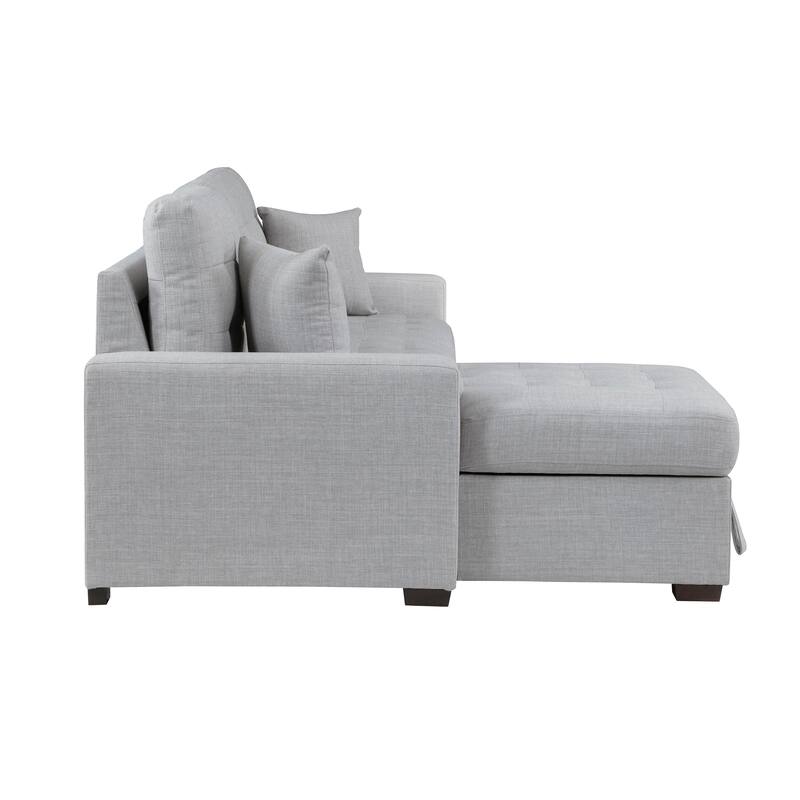 Miles 2-Piece Sectional Sofa Sleeper with Left Chaise