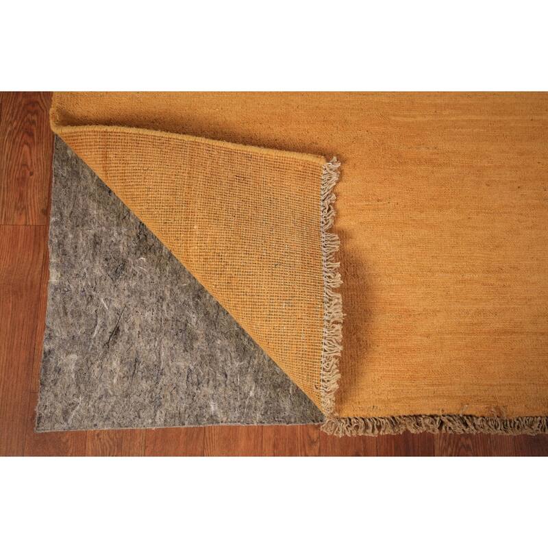 Modern Gabbeh Oriental Area Rug Handmade Wool Carpet - 5'7" x 8'1"