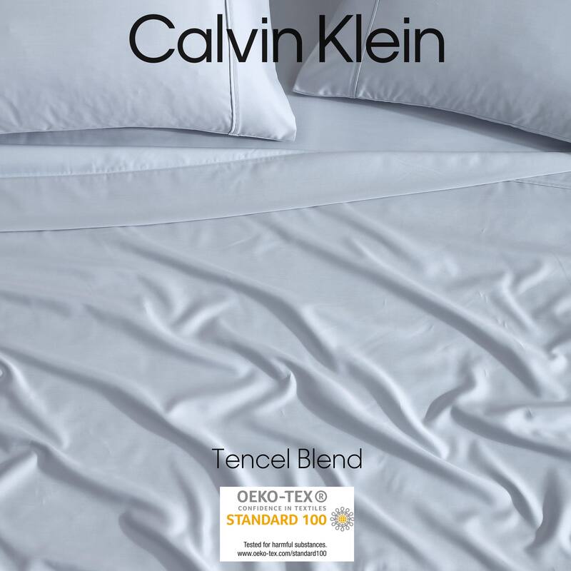 Calvin Klein Rekoop Solid Wellness Sheet Set